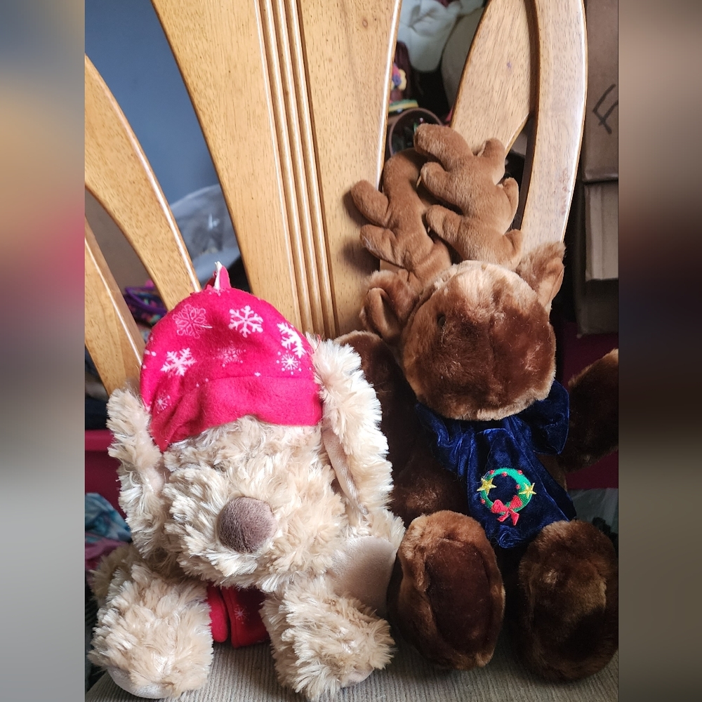 Christmas plushies